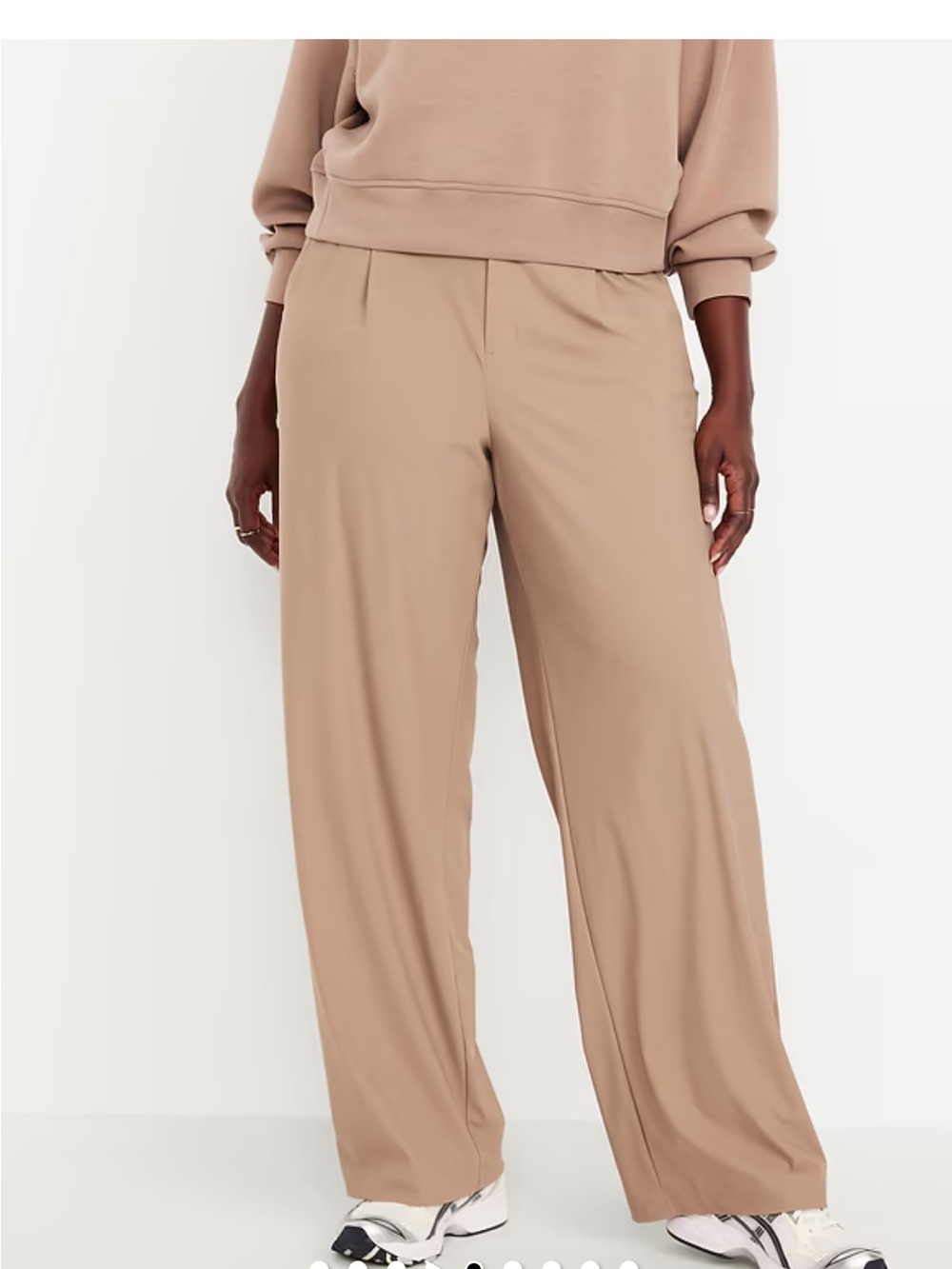 Old navy high waisted sleek tech trouser pants
